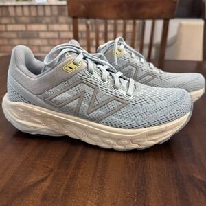 New Balance Women's Fresh Foam X 860v14 Light Chrome Blue Running Athletic Sz 6